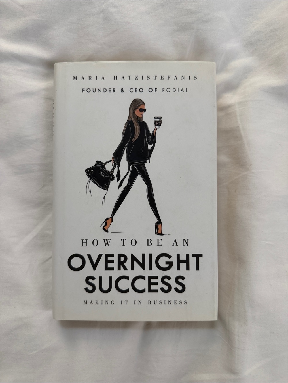 How to Be an Overnight Success - White Decorative Book